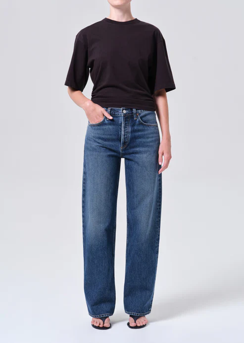 AGOLDE Arc Jeans in Shortwave - Image 4