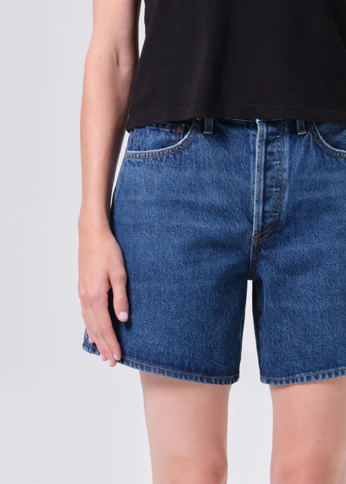 AGOLDE Dame Shorts in Enamour - Image 2