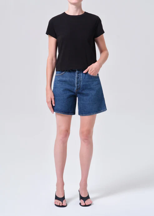 AGOLDE Dame Shorts in Enamour - Image 3