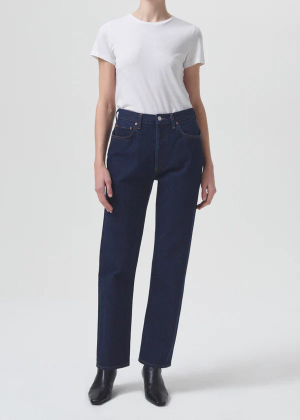 AGOLDE Pinch Waist Jeans in Whisper Blue - Image 3