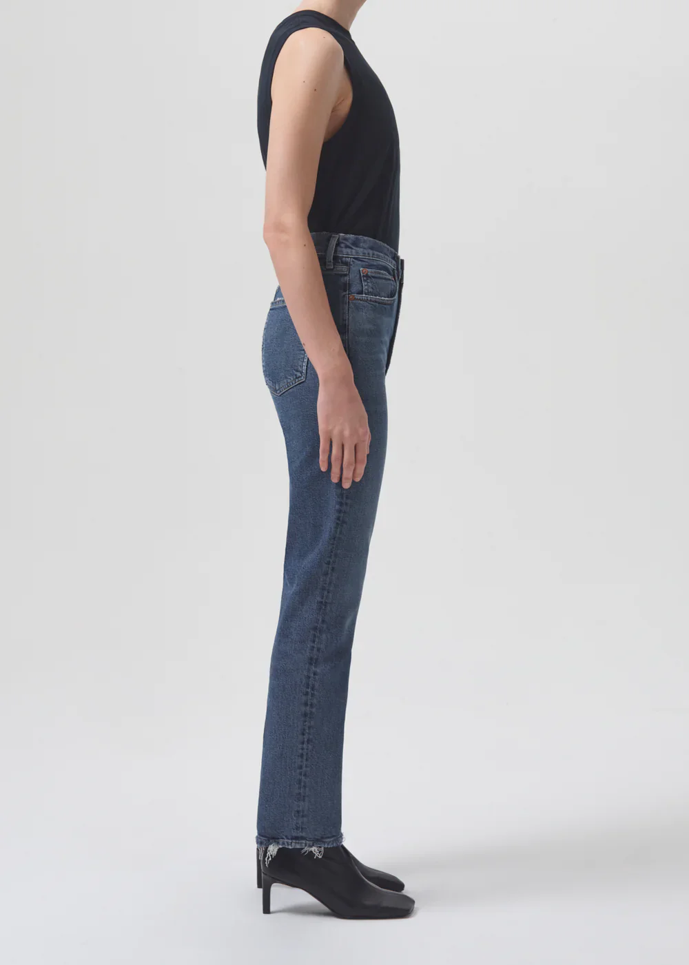 AGOLDE Stovepipe Jeans in Captivate Blue - Image 2