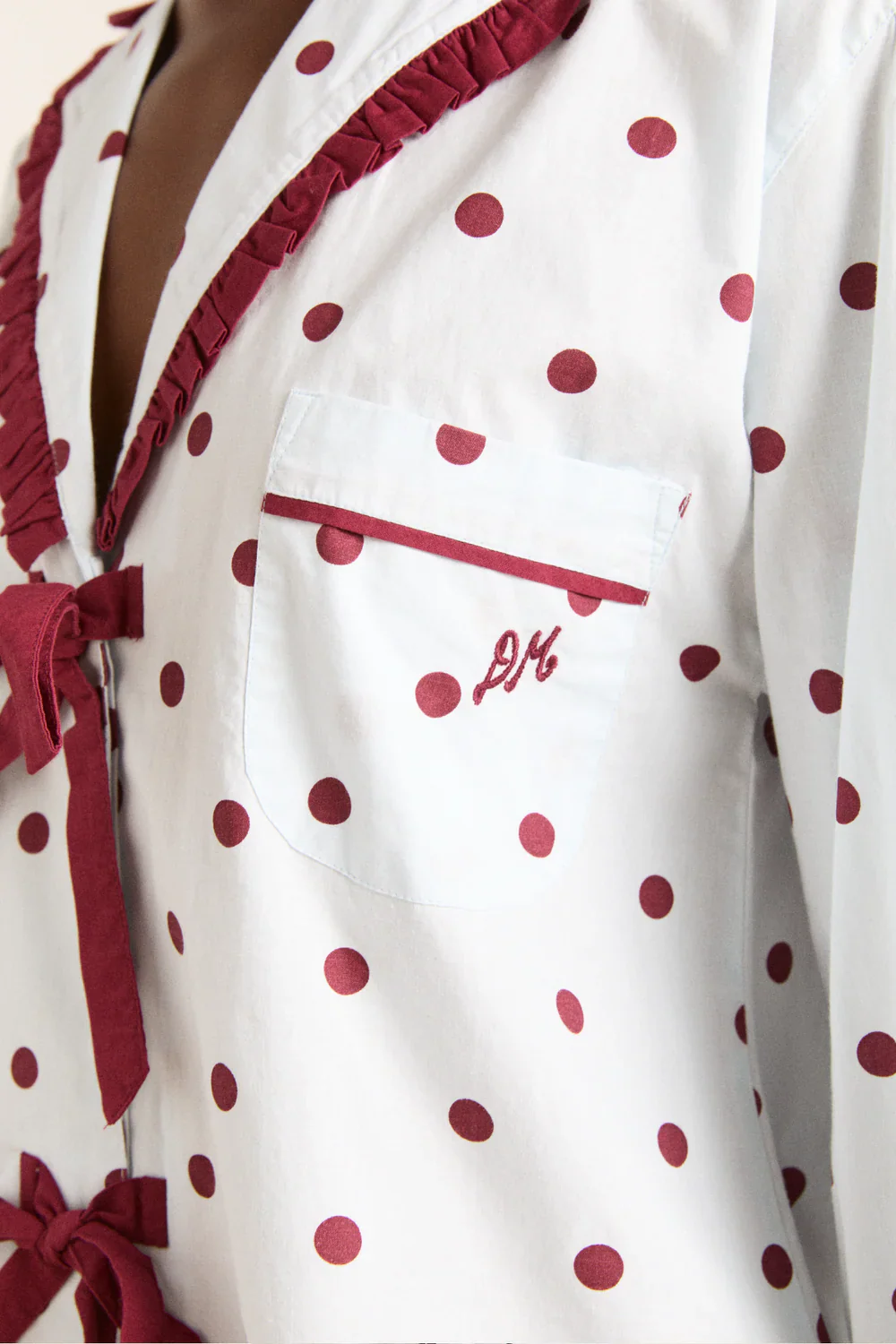 Antonella PJ Set in Polka Dot - Image 4