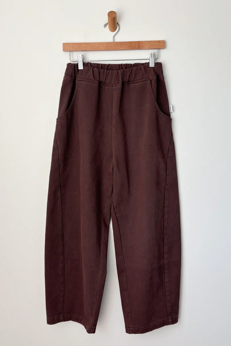 Arc Pants in Chocolate Brown - Image 3