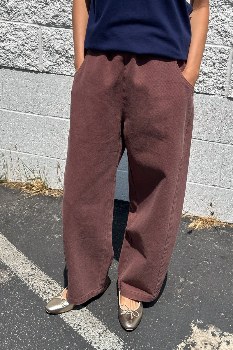 Arc Pants in Chocolate Brown - Image 4