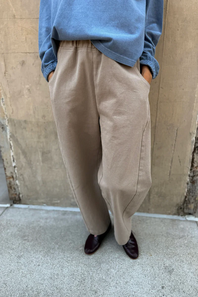 Arc Pants in Taupe - Image 3