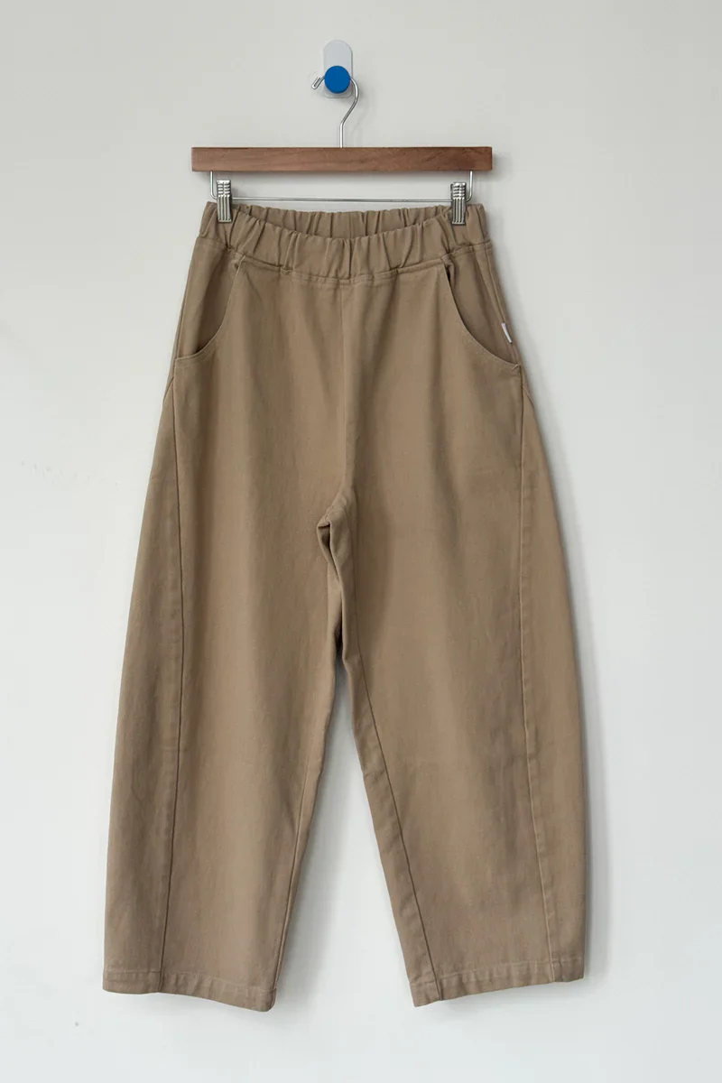 Arc Pants in Taupe - Image 4