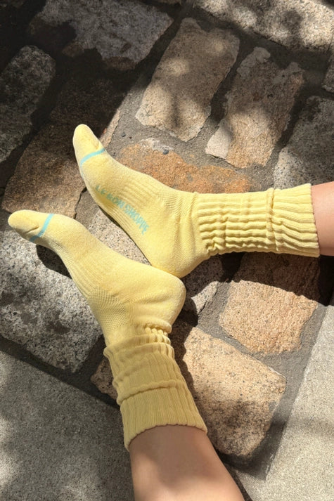Ballet Socks in Pale Yellow - Image 2