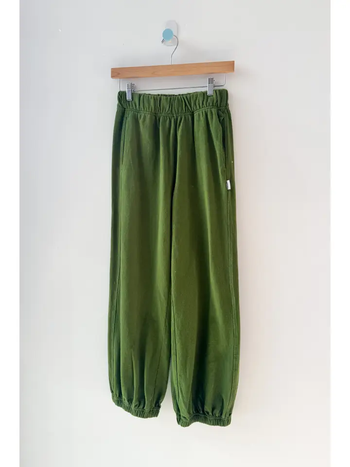 Balloon Pants in Collard Green - Image 3