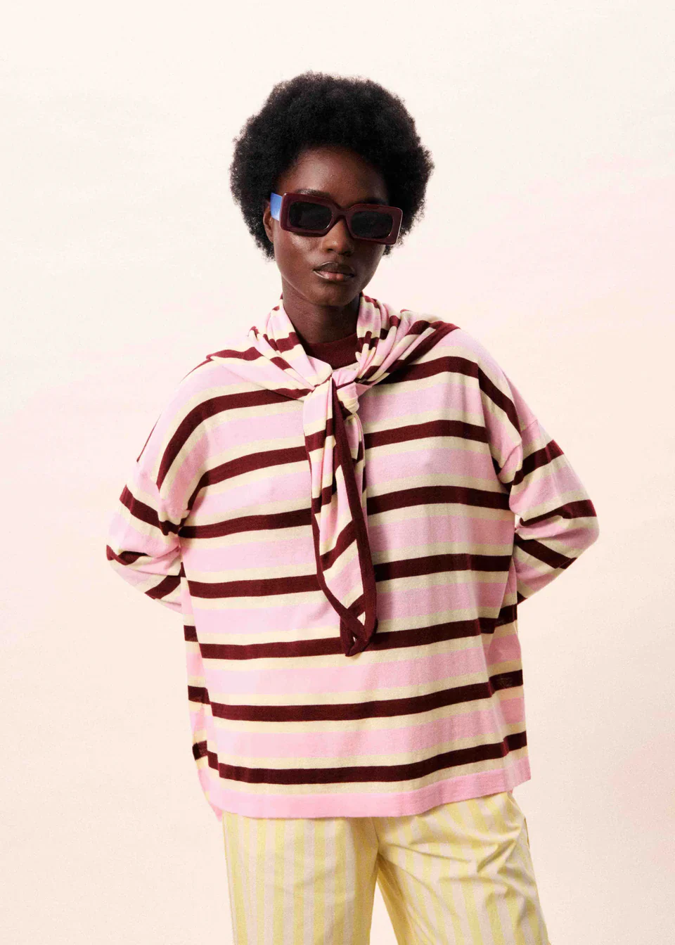 Baracoa Scarf in Rose - Image 3