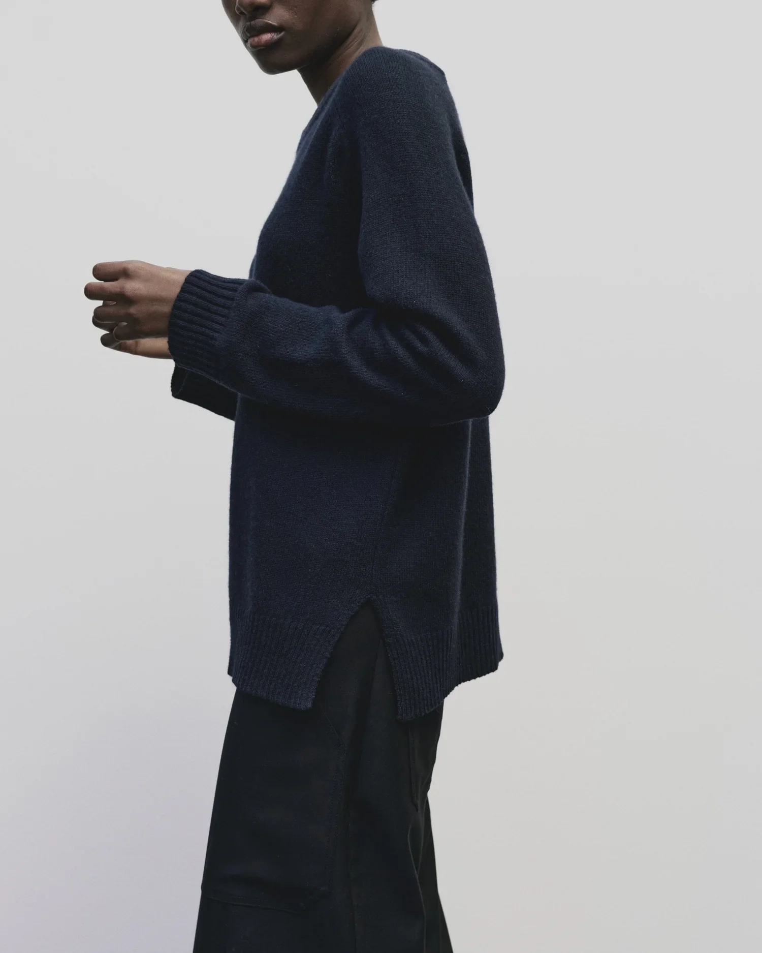 Cashmere Blend Crewneck Knit - Image 4
