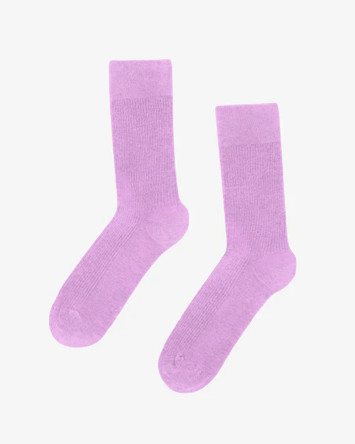 Classic Organic Socks in Cherry Blossom
