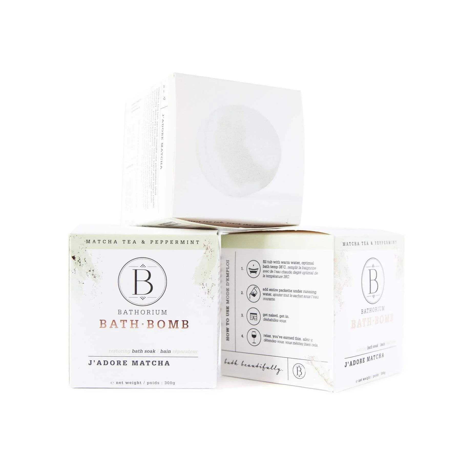 J'Adore Matcha Bath Bomb - Image 3