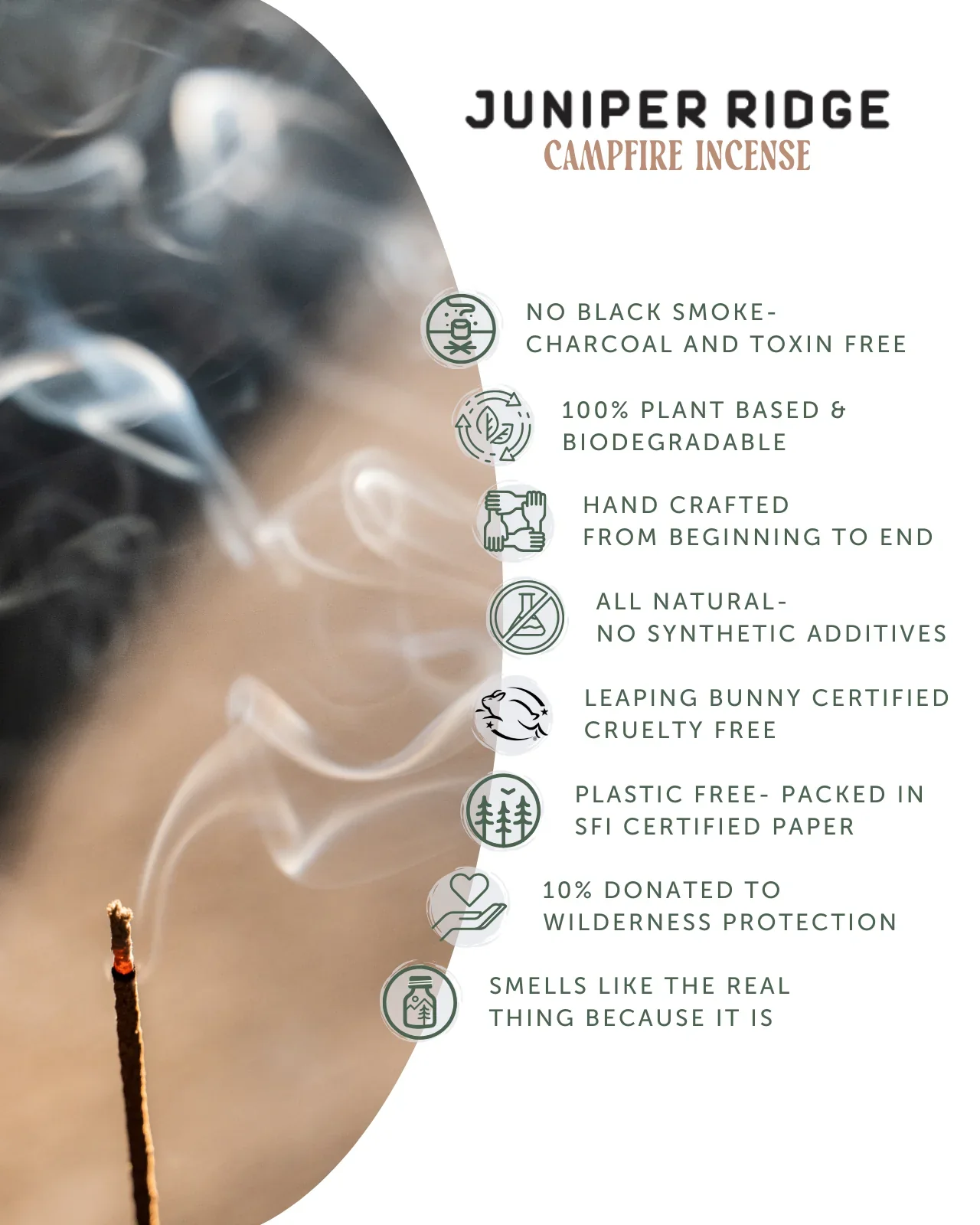 DESERT PINON CAMPFIRE INCENSE - Image 3