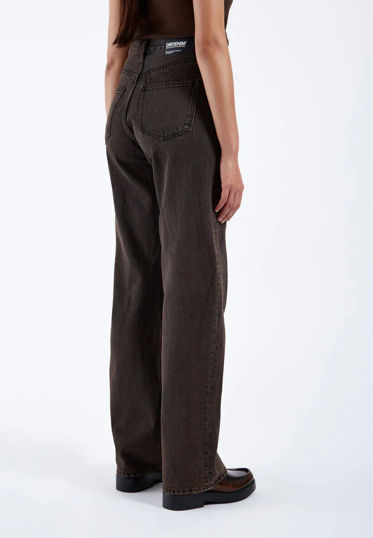 Echo Jeans in Tar Jet Brown - Image 2