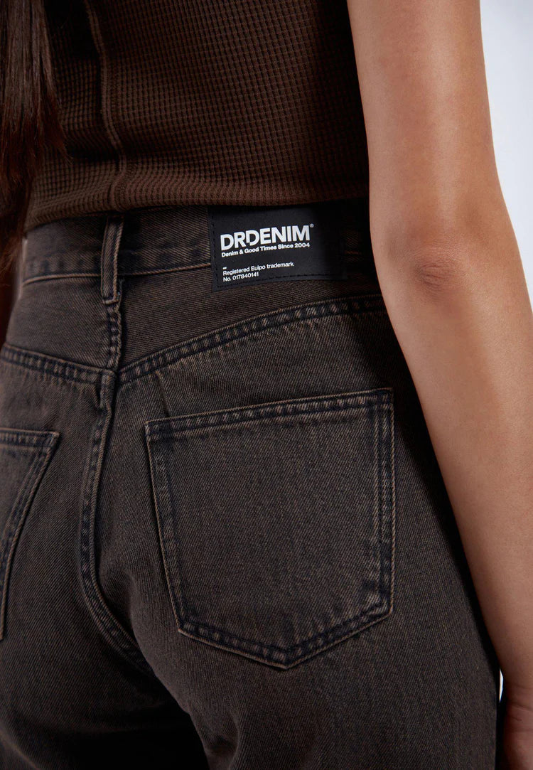 Echo Jeans in Tar Jet Brown - Image 3