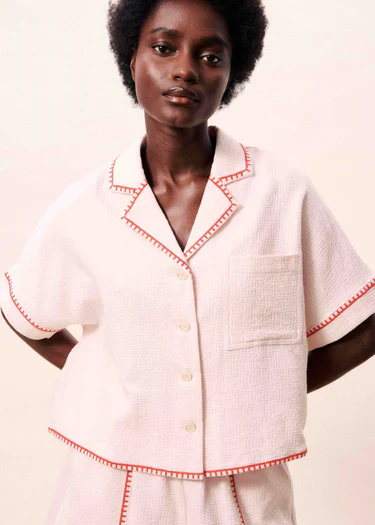 Isalya Shirt in Rose Pale - Image 3
