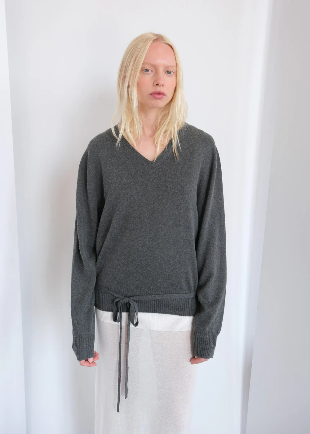 Kiarra Sweater in Charcoal Grey