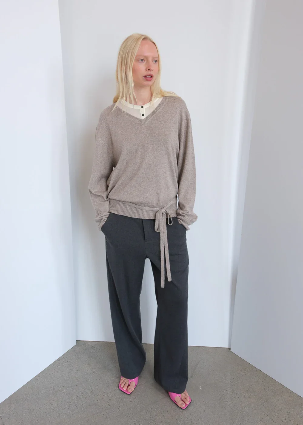 Kiarra Sweater in Walnut - Image 2