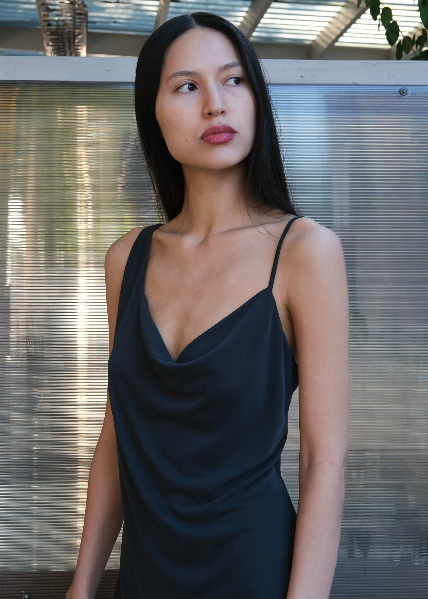 Lana Dress in Onyx - Image 4