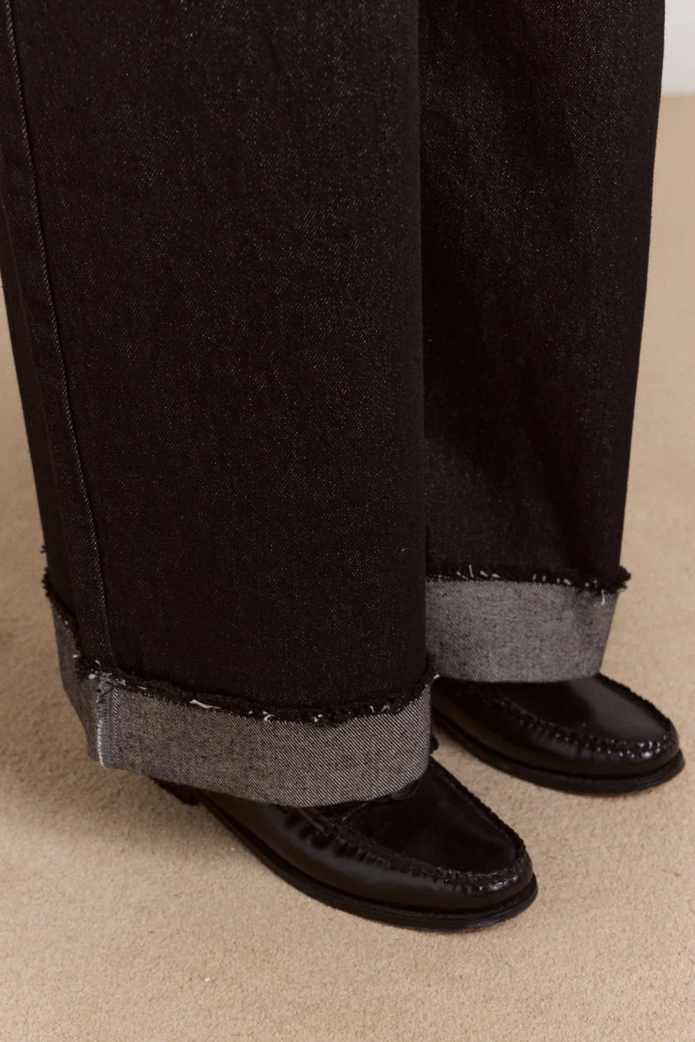 Loose Fit Pascal Jeans - Black Wash - Image 2