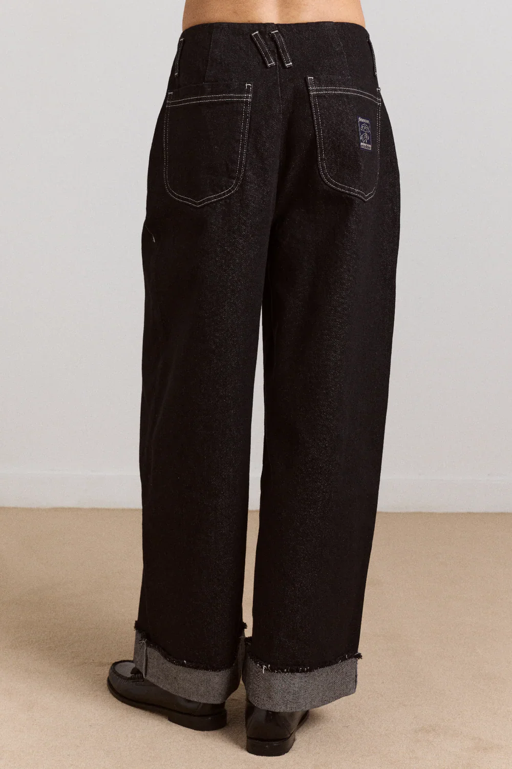 Loose Fit Pascal Jeans - Black Wash - Image 3