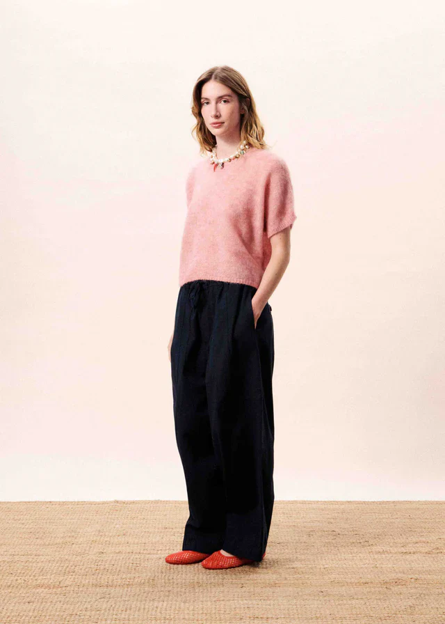 Miraline Pant in Bleu Marine - Image 2
