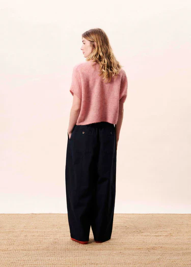 Miraline Pant in Bleu Marine - Image 3