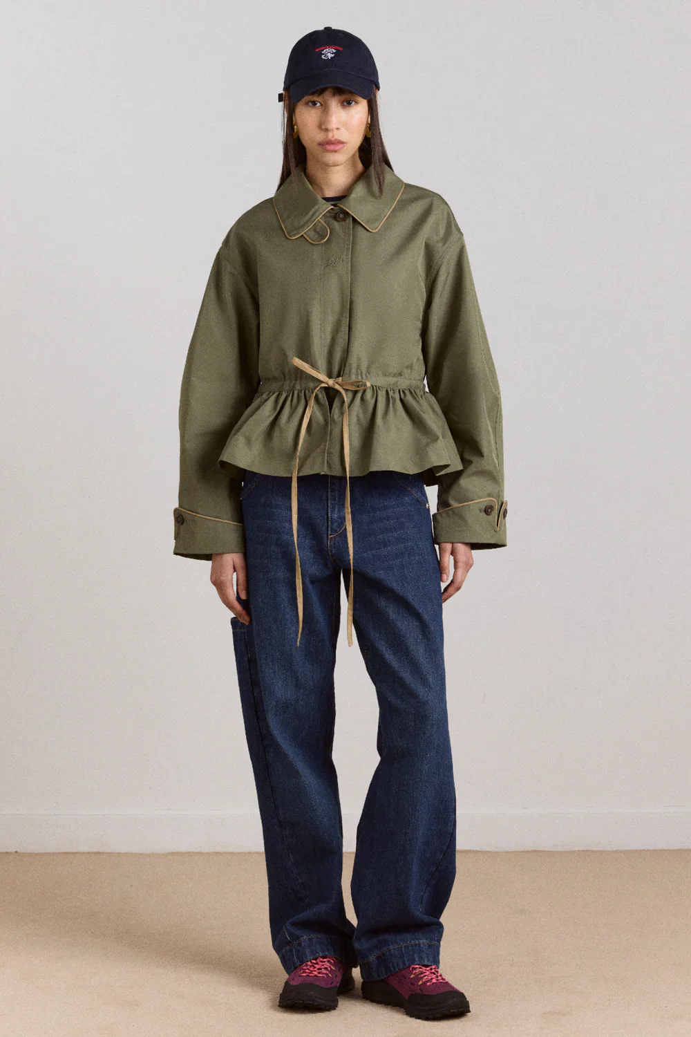 Multi-Wear Myrtle Trench In Khaki - Image 3