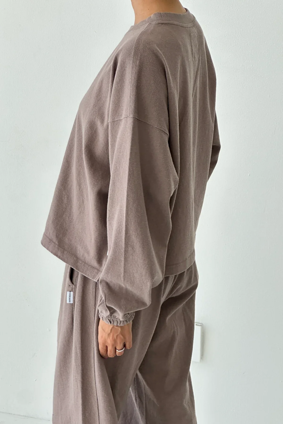 Naturelle Tee in Mushroom - Image 2