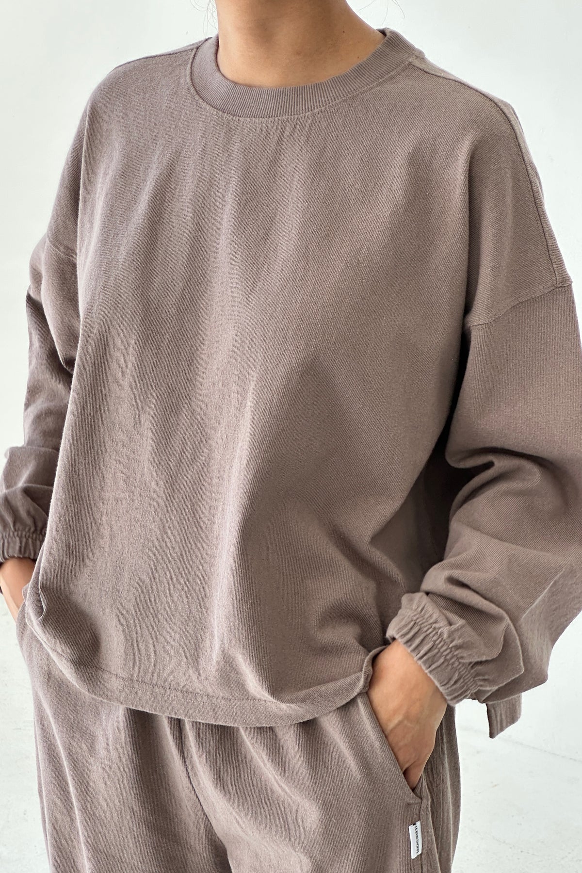 Naturelle Tee in Mushroom - Image 3