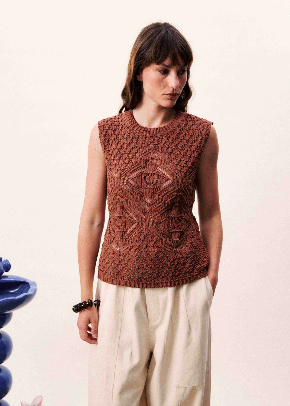 Nila Top in Maron Glace - Image 4