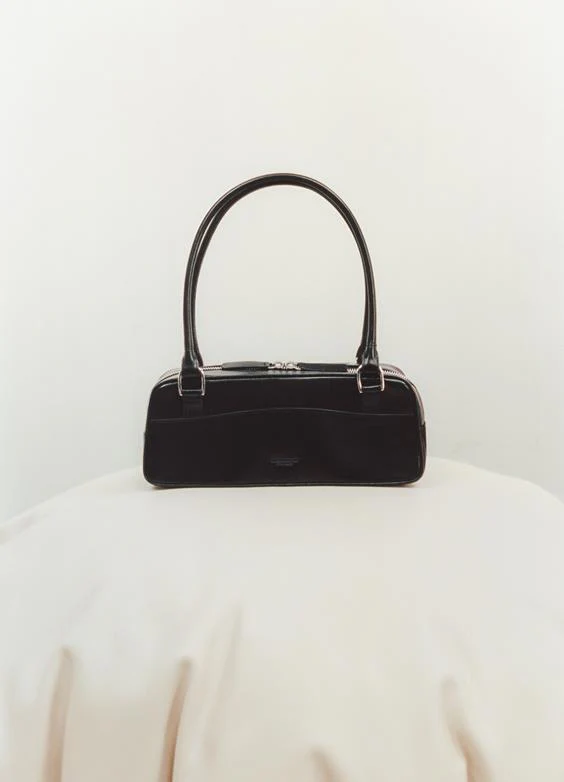 Nomi Mini Bag in Black Leather - Image 4