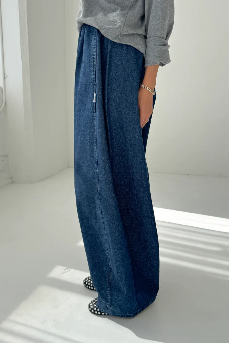 Parachute Pants in Denim - Image 3