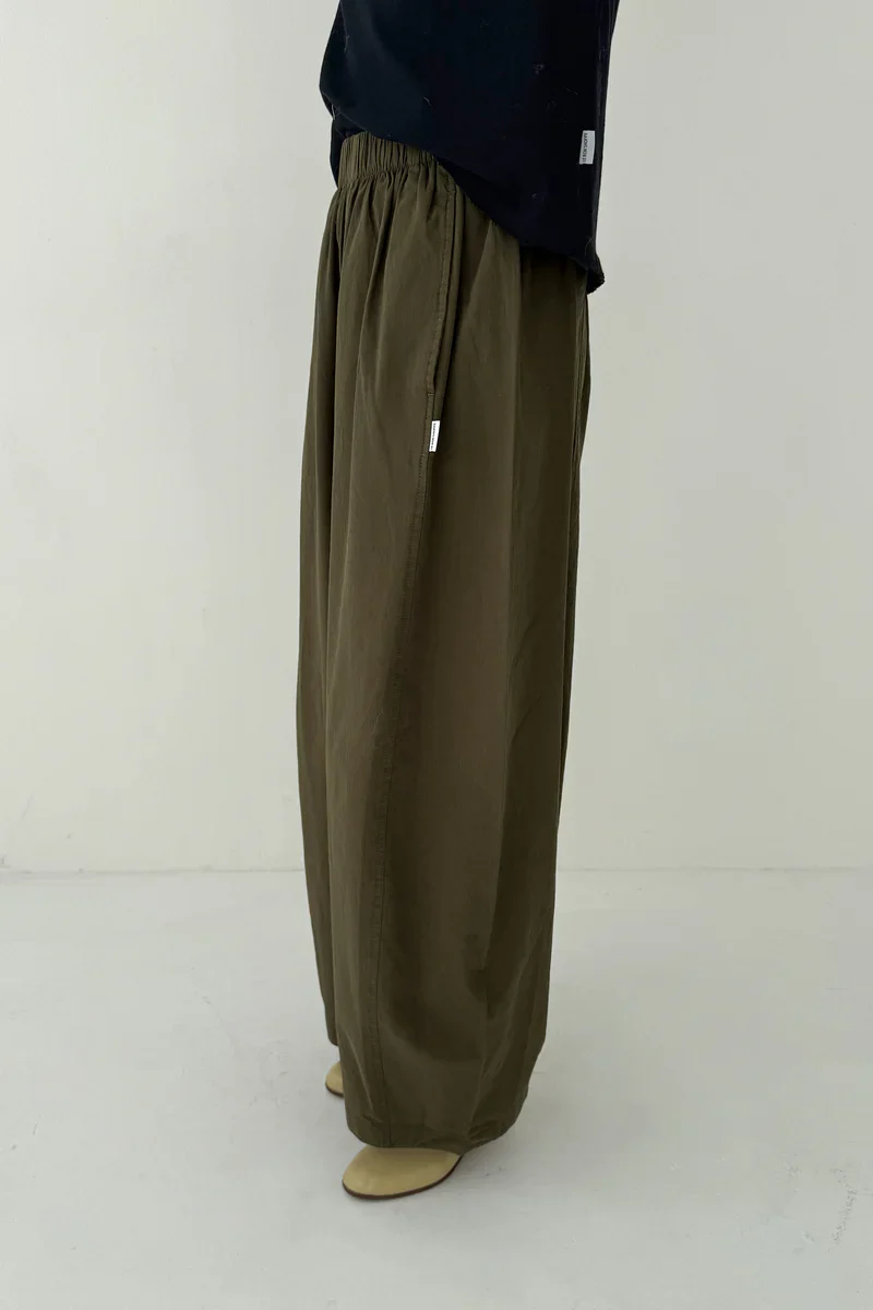 Parachute Pants in Olive - Image 3