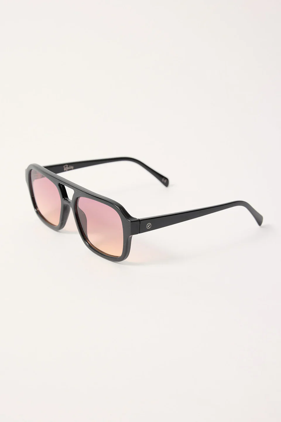 Runway Sunglasses in Black Sunset - Image 2