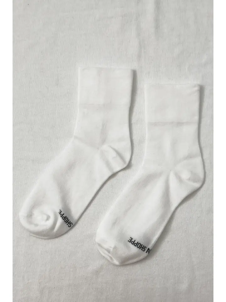 Sneaker Socks in Classic White