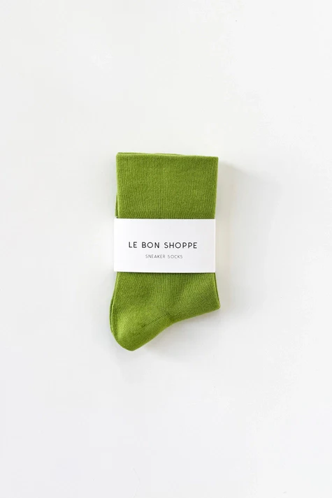 Sneaker Socks in Matcha - Image 3