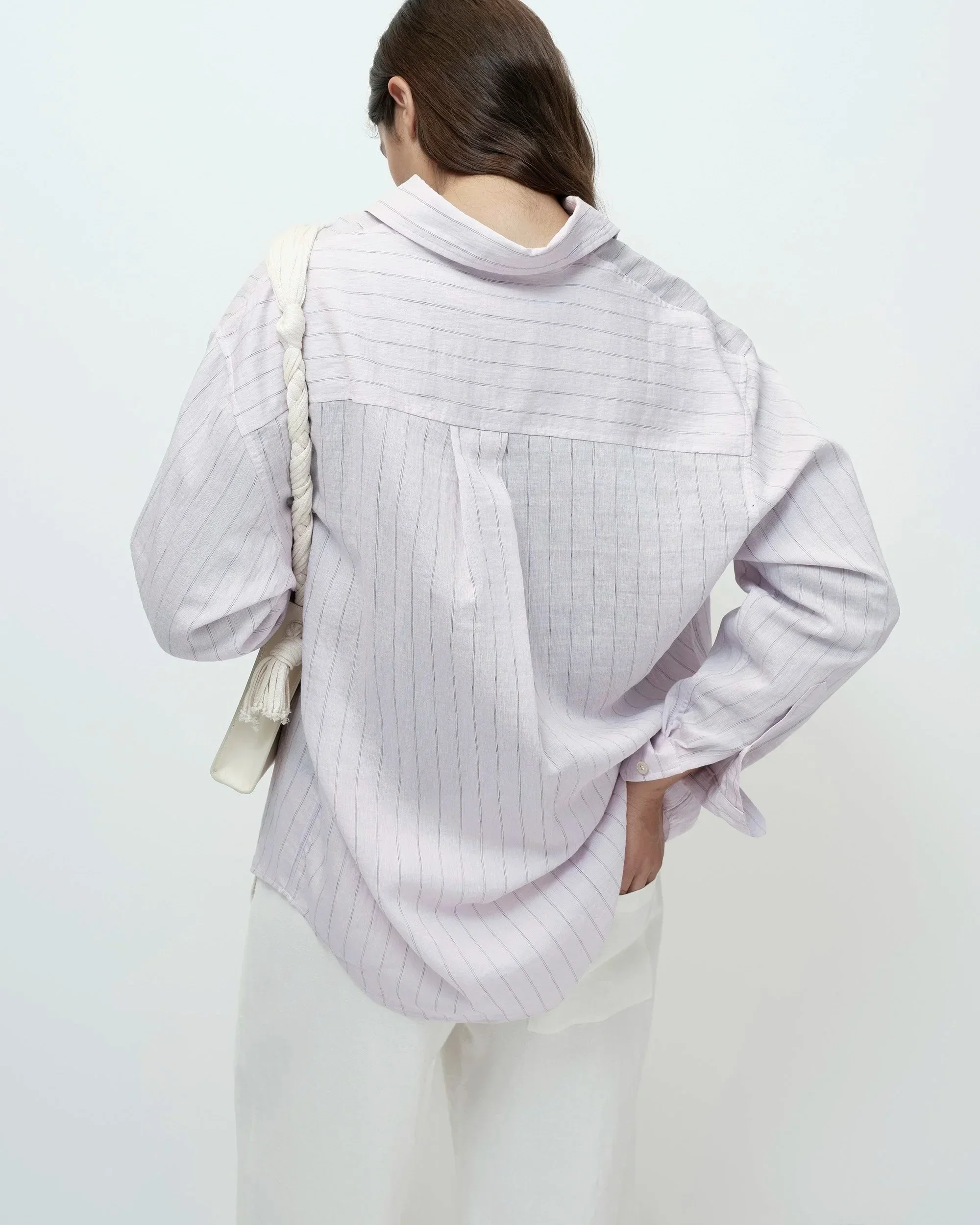 STRIPE SHIRT - PINK - Image 5