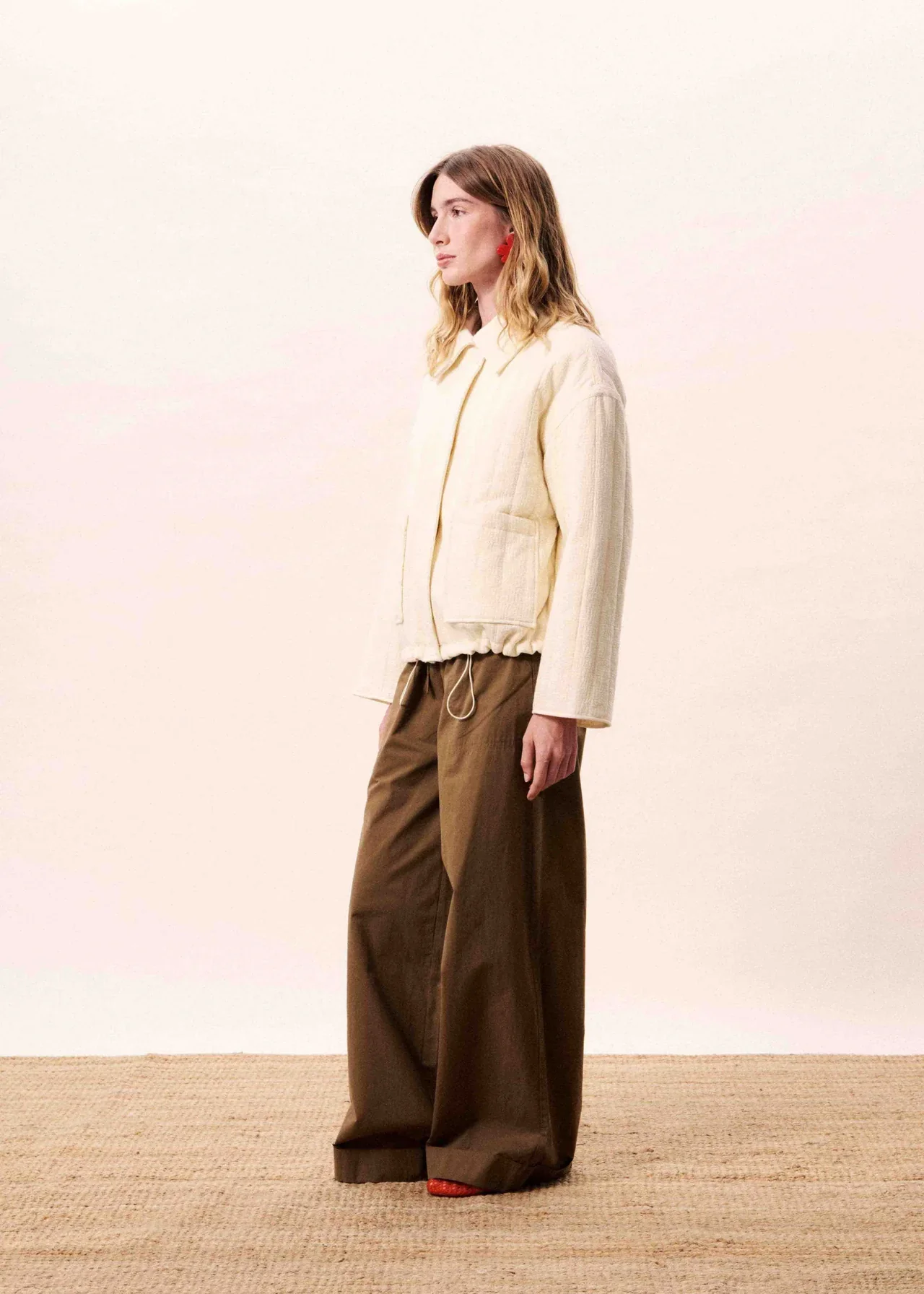 Uluna Pants in Olive - Image 2