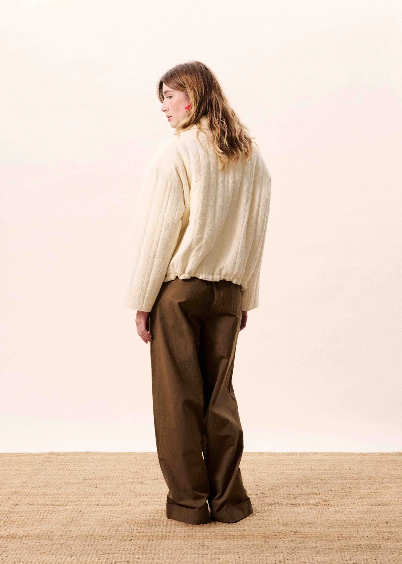 Uluna Pants in Olive - Image 3