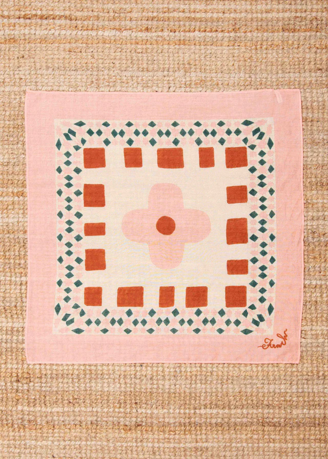 Yumbilla Scarf Scarf in Rose Pale - Image 2